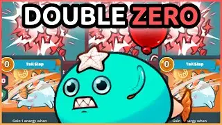 Double Zero Cost in TOP 2800? - 2450 MMR Season 21 Gameplay | Axie Infinity