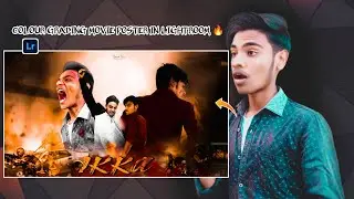 Colour Grading PATHAAN Ki Tarah MOVIE POSTER in LIGHTROOM - ISmart Editz