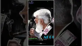 thala Ak 61 mass  bgm status😎😎😎