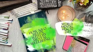 World Mental Health Day/ A & O journals/ #myAOnotebook / Creative journal/ Dutch doors /
