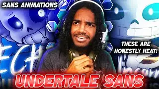 UNDERTALE SANS FAN ANIMATION'S REACTION | UNDERTALE GAME ANIMATION