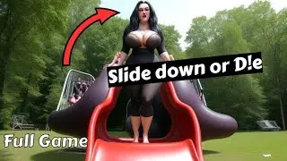 Do not enter this cursed scary slider of hell in this horror disturbing game #horror #shorts #scary