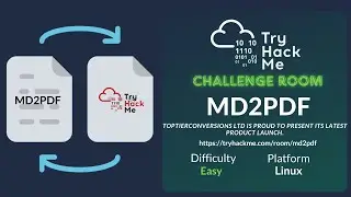 TryHackMe MD2PDF  - TopTierConversions LTD is proud to present its latest product launch (CTF)