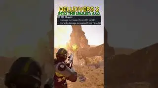 SG-8S Slugger BUFF After Patch 4.1.0 - Helldivers 2