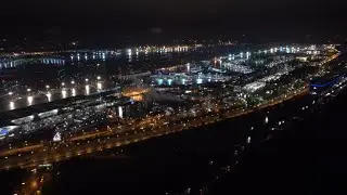 Frankfurt Night Landing