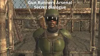 Fallout New Vegas Gun Runners Arsenal secret dialogue