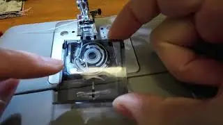 Toyota Power Fabriq 17 Sewing Machine - Threading the Bobbin