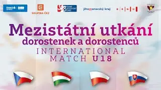 Mezistátní utkání ČR - Maďarsko - Polsko - Slovensko dorostenců a dorostenek - Brno 2025