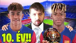 10 ÉVET TÖLTÖTTEM A BARCELONA EDZŐJEKÉNT!😱 AZ Ea Fc 24-BEN