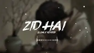 ZID HAI 🥹- (Slowed + Reverb) |  | DM LOFI VIDEO 🥹💕💫 @2242.nikhil
