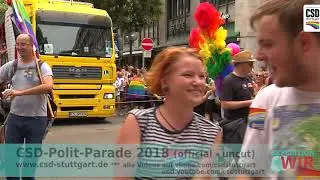 CSD Stuttgart 2018: CSD-Polit-Parade 