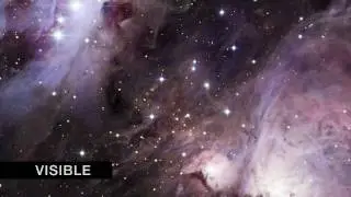 Orion Nebula - Infrared/Visible Crossfade (2010) [720p]