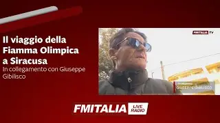 Il viaggio della Fiamma Olimpica a Siracusa - In collegamento con Giuseppe Gibilisco