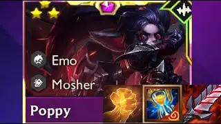 3 STAR POPPY  TFT  ⭐⭐⭐ #tft    #teamfighttactics     #gaming   #set14    #tftset14