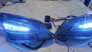 2009-14 Nissan maxima full led ghozt tail