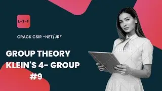 Klein's 4- Group CSIR-NET/JRF (Mathematics)