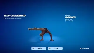 How To Get Bodies Emote For FREE! (Fortnite) 