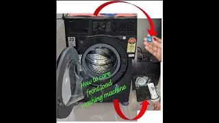 How to care Samsung Front Load Washing Machine || Clean Regularly for Best Performance #samsung #DIY