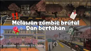 ᯤ 🫧Prt 2 : Melawan  zombie brutal ☠️🧟‍♀️ 🌷૮₍˶ᵔ ᵕ ᵔ˶ ₎ა#drama#minecraft#kawaiworld#kawaiiworld2023