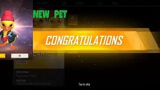 FREE FIRE  NEW PET | ABILITY .FF DR.BEANIE PET ABILITY.      FF NEW PET SKIL  AND MOMENT SPEED FF