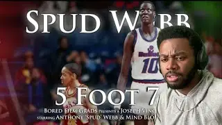 A DUNKING LEGEND!!!! Spud Webb - 5 foot 7 Reaction