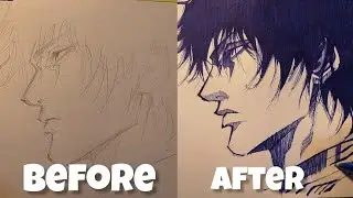 DRAW WITH ME a toji manga panel ANIMATION 