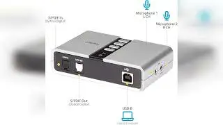 Review: StarTech.com 7.1 USB Sound Card - External Sound Card for Laptop with SPDIF Digital Au...