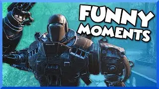 Fallout 4 Funny Moments & Gameplay - Operation Manhattan Quest Mod & Fighting 2 Liberty Primes!