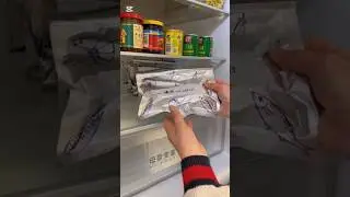 Aluminum foil fresh, keeping sealed household refrigerator food freezing special storage, dense bag.