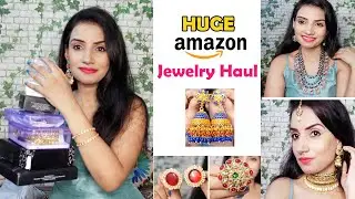Amazon Huge festive Jewelry Haul || Prime sale 2021|| Earrings, Neckpieces Bengals and Rings