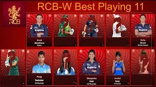 RCB-W Playing 11 for WPL 2026: NO ELLYSE PERRY?! 😱 | RCB Women Squad 2026