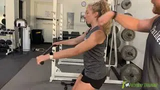 Wide Grip Cable Row