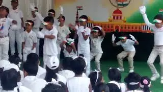 Republic day celebration in school my son dance 