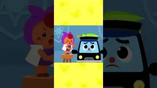 Please, Find the Flashing Lights! | Police car | Nursery rhymes & Kids Song | #Cheetahboo #shorts