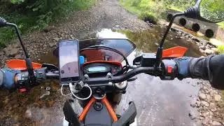 KTM 690 enduro R, South Wales T.E.T