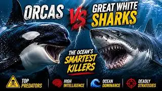 Orcas vs Great White Sharks: The Ocean&rsquo;s Smartest Killers