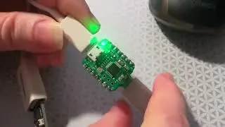 QT Py USB Host BFF тестирует Trinkey