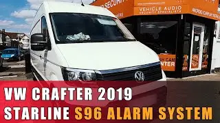 Volkswagen Crafter 2019 Starline S96 Anti-Theft Alarm System With Phone Call and Notification