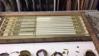 Frank Lloyd Wright Window Construction time lapse