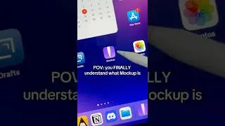 POV: you FINALLY understand what Mockup app is 🤩🤩 #uiuxdesign