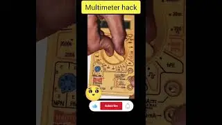 multimeter hack#arun #trending #viral #love #facts #batterytechnology #yosho #funny #kpop #edit #diy