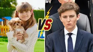 Barron (Trump son) VS Kids Diana Natural Transformation 🌟 2025   From 0 To Now