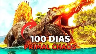Sobreviviendo 100 Días en ARK PRIMAL CHAOS