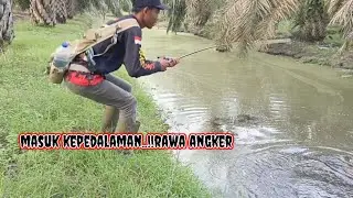 Mancing dipedalaman rawa angker#mancingmaniagabus #mancing 