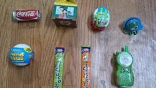 Unboxing coco cola pen, toy hut, puzzle egg , ben 10, mini surprise ball, mobile phone,