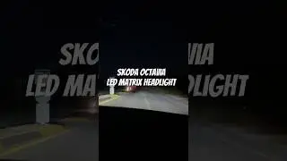 Skoda octavia Matrix Led headlight