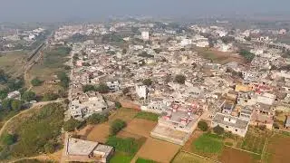 Deona Mandi Village Drone View 