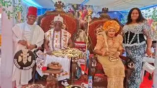 SEN. UMEH REJOICES WITH AKWAEZE MONARCH AT 2025 OFALA