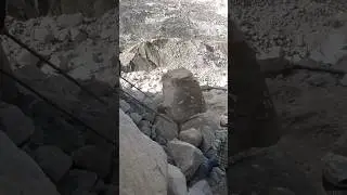 Big stone fallen#mountain stone #falling #don don