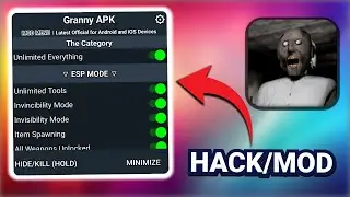 How to get Granny Mod Menu 2026 - God Mode, Ghost Mode No Clip, Freeze Granny & Unlock All Items